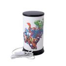 Luminária de Mesa Hug Marvel Vingadores Heróis 24cm Modelos