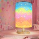 Luminária de Mesa Infantil GFTDNS Arco-Íris com LED Dimerizável em 3 Níveis Luminária de Mesa Infantil GFTDNS Arco-Íris com LED Dimerizável em 3 Níveis
