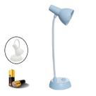 Luminária de Mesa LED 32cm Flexivel Sem Fio Portátil com Luz