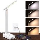 Luminária de Mesa LED Addtam com Filtro de Linha, 3 Tomadas e 4 USB Luminária de Mesa LED Addtam com Filtro de Linha, 3 Tomadas e 4 USB