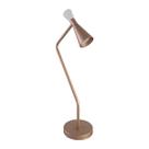 Luminaria De Mesa Led Aluminio Champagne 6w 3000k Ramus