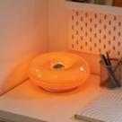 Luminária De Mesa LED Em Forma De Donut, Ajustável E Quente, Para Quarto, Sala De Estar, Decoração Luminária De Mesa LED Em Forma De Donut, Ajustável E Quente, Para Quarto, Sala De Estar, Decoração