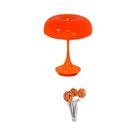 Luminária De Mesa LED Laranja Em Forma De Cogumelo Com Controle Touch, 3 Cores Reguláveis Para Luminária De Mesa LED Laranja Em Forma De Cogumelo Com Controle Touch, 3 Cores Reguláveis Para