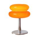 Luminária De Mesa LED Nórdica Bauhaus Macaron De Vidro, Regulável, Proteção Ocular, Luz Noturna Para