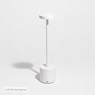 Luminária de Mesa LED Recarregável Sem Fio USBC com Controle Touch e 3 Intensidades de Luz