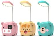 Luminária De Mesa Led Usb Infantil Bichinho 15,1x6,4x7,8cm Haste 360 SORTIDOS