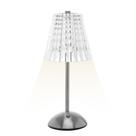 Luminária de Mesa Led Usb Wolff Leumina Prateada
