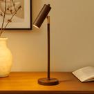 Luminária de Mesa Margot com Cúpula Articulada e Design Moderno