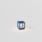 Luminária de Mesa Mini Greta Interlight Portátil LED Azul-Indigo Luminária de Mesa Mini Greta Interlight Portátil LED Azul-Indigo