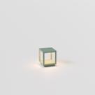 Luminária de Mesa Mini Greta Interlight Portátil LED Verde Salvia