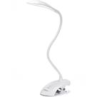 Luminária De Mesa Touch 14 Leds Ajustavel Garra Branca