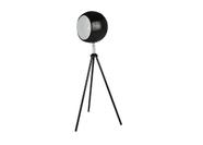Luminária de mesa Tripé Foco preta metal 45X18 Premier
