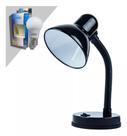 Luminária De Mesa Viking Preta Luminatti 127v-220v Lm406