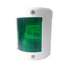 Luminaria de Navegação Fixa Branca até 12m Led Verde 112,5º