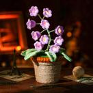 Luminária de noite ANZRLE Lily of The Valley Crochet com luz noturna Luminária de noite ANZRLE Lily of The Valley Crochet com luz noturna