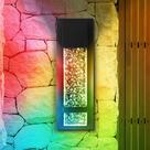 Luminária de parede ASD LED Bubble Glass 33cm 9W RGB 3000-5000K