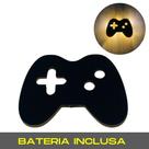 Luminária de Parede Controle Video Game Abajur Led luminoso em Mdf Decoração Menino Luminária de Parede Controle Video Game Abajur Led luminoso em Mdf Decoração Menino