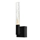 Luminária de parede CWI Lighting Greta 4,3" preta LED integrada Luminária de parede CWI Lighting Greta 4,3" preta LED integrada