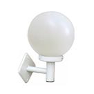Luminária de Parede Globo L024OM Braço Curvo Alumínio Branco Ouro Minas