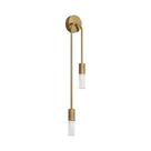 Luminária De Parede LED Nórdica Luxuosa Em Preto E Dourado, Moderna E Minimalista Para Sala De