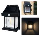 Luminária De Parede Solar com Sensor De Presença Lâmpada LED Luminária De Parede Solar com Sensor De Presença Lâmpada LED