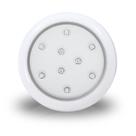 Luminária de Piscina LED Monocromático Iluctron Borda Branca 9w 80mm