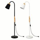 Luminária de Piso Abajur De Chão Pedestal Articulada Flexível 1,60m Leitura Estilo Clássica