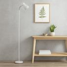 Luminária de Piso Amélia com Cúpula Articulada e Design Moderno