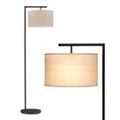 Luminária de Piso Brightech Montage Modern LED 152 cm Preta