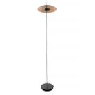 Luminaria De Piso Led Metal Preto Freijo 16w 3000k Shimeji