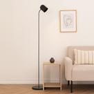 Luminária de Piso Ralph com Cúpula Articulada e Design Moderno
