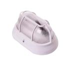 Luminária de Plástico Arandela Tipo Tartaruga Bocal E-27 Branca - Plaslumi, Opção: Branco(a)