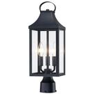 Luminária de Poste Externa MYHXQ 18,6" à Prova dÁgua com 3 Lâmpadas