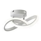 Luminária De Sobrepor Plafon Aros Redondo 20w 3 Em 1 Bivolt Quarto e Sala