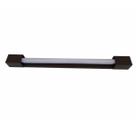Luminária de Sobrepor Quadrada Estreita tipo Perfil para Lâmpada Tubular de Led 10w 60cm