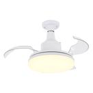 Luminária de Teto Aliseu IluminAr com Circulador de Ar