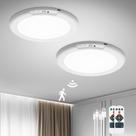 Luminária de teto Bojim, pacote com 2 unidades, sem fio, recarregável