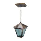 Luminária de Teto Colonial em Alumínio Fundido Ouro 19x6cm