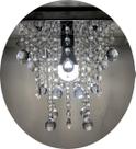 Luminária De Teto Com Base De Inox 20x20cm Com Lâmpada BF