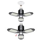 Luminária de teto com sensor de movimento Craftersmark 80W LED, pacote com 2