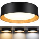Luminária de teto embutida BrightHome 33 cm 250 W LED regulável