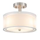 Luminária de teto FOLKSMATE 3-Light Semi Flush Mount