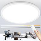 Luminária de teto Glowall 36W regulável com controle remoto 4500LM
