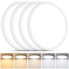 Luminária de teto LED Brightever, pacote com 4 unidades, 30 cm e 24 W, regulável em 5 CCT