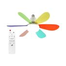 Luminária De Teto LED Dimerizável 40W Com Controle Remoto Inteligente E27 Temperatura De Cor Moderna