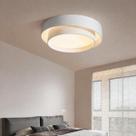 Luminária de Teto Led Plafon Eclipse Circular Metal 3 Luzes Para Sala Quarto Escritório Home Office