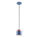 Luminária de Teto Lustre Pendente Lagos Com Detalhe em Madeira para Balcão Cozinha Quarto E27 Bivolt