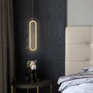 Luminária De Teto Para Quarto Pendente Led Moderna Lustre para Cabeceira, Corredor