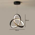 Luminária De Teto Pendente Led Moderna Lustre para Corredor Sala Quarto Cozinha