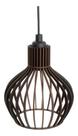 Luminária de Teto Pendente Lustre em Mdf Decoração Balcão Cozinha Sala Completo